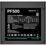 DeepCool PF500 500W alimentation  Noir, 500 W, 220 - 240 V, 50 Hz, 100 W, 480 W, 100 W