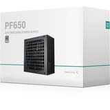 DeepCool PF650, alimentation 650 watt Noir, 2x PCIe, 2x PCIe