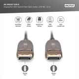 Digitus Câble à fibre optique hybride DisplayPort AOC, UHD 8K Noir