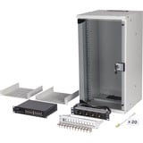 Digitus Kit réseau SOHO Pro 10" 315x300 mm (LxP), Armoire informatique Gris clair