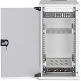 Digitus Kit réseau SOHO Pro 10" 315x300 mm (LxP), Armoire informatique Gris clair