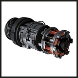 EINHELL Aspirateur sans fil TE-CD 18/40 LiBL, Perceuse/visseuse Rouge/Noir