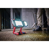 EINHELL Lampe professionnelle à batterie TP-CL 18/3000 Li - Solo, 18 volts, Projecteur de chantier Rouge