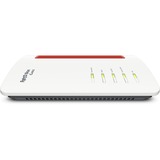 FRITZ! FRITZ!Box 6670, Routeur Blanc/Rouge, Box 6670, Wi-Fi 7 (802.11be), Bi-bande (2,4 GHz / 5 GHz), Ethernet/LAN, Blanc, Routeur