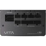 FSP VITA GM unité d'alimentation d'énergie 20+4 pin ATX ATX Noir alimentation modulaire 750 watt Noir, 4x PCIe, 750 W, 100 - 240 V, 50/60 Hz, 10-5 A, Actif, 100 W
