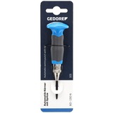 GEDORE Ciselet automatique, avec pointe, Grains de Noir/Bleu