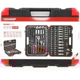 GEDORE R45603172 douills et ensemble de douilles, Clés mixtes à cliquet Rouge/Noir, 100 mm