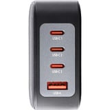 Intenso Adaptateur secteur GaN + câble chargeur Noir, 3x USB-C, 1x USB-A