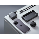 Intenso Adaptateur secteur GaN + câble chargeur Noir, 3x USB-C, 1x USB-A