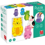 Jumbo Puzzles Magnétiques Échangeables Goula Puzzles Magnétiques Échangeables, 2 pièce(s), Animaux, 1 an(s)