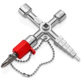 KNIPEX Clé universelle Profi-Key, Clés mixtes à cliquet pour systèmes standards de fermeture