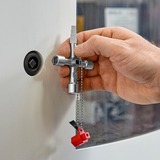 KNIPEX Clé universelle Profi-Key, Clés mixtes à cliquet pour systèmes standards de fermeture