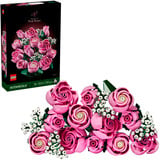 LEGO Bouquet de fleurs roses Botanicals (avec vase), Jouets de construction 