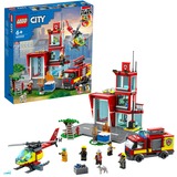 LEGO City - La caserne des pompiers, Jouets de construction 60320