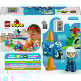 LEGO DUPLO Town Moto de police bleue, Jouets de construction 