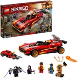 LEGO NINJAGO 71737 Le chargeur Ninja X-1, Jouets de construction Jeu de construction, Garçon/Fille, 8 an(s), Plastique, 599 pièce(s), 861 g