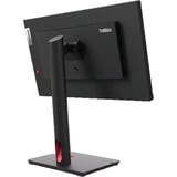 Lenovo ThinkVision T22i-30 Moniteur 21.5" Noir, 1x DisplayPort, 1x HDMI, 1x VGA, 4x USB-A, 54,6 cm (21.5"), 1920 x 1080 pixels, Full HD, LED, 6 ms, Noir