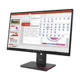 Lenovo ThinkVision T27-40 Moniteur 27" Noir, 1x DisplayPort, 1x HDMI, 1x VGA, 1x USB-C, 3x USB-A, 120 Hz, 68,6 cm (27"), 1920 x 1080 pixels, Full HD, LED, 6 ms, Noir