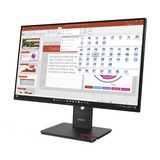 Lenovo ThinkVision T27-40 Moniteur 27"  Noir, 68,6 cm (27"), 1920 x 1080 pixels, Full HD, LED, 6 ms, Noir