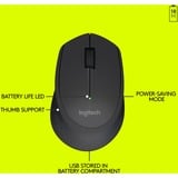 Logitech M280, Souris Noir, 1000 dpi