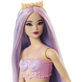 Mattel Barbie - Poupée sirène avec cheveux lilas et queue violette Lavande