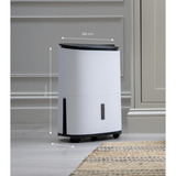 Meaco Dry Arete One 6L, Déshumidificateur Blanc/Noir