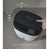 Meaco Dry Arete One 6L, Déshumidificateur Blanc/Noir