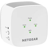 Netgear EX6110 Émetteur et récepteur réseau Blanc 10, 100, 300 Mbit/s, Répéteur Émetteur et récepteur réseau, 10,100,300 Mbit/s, Microsoft® Internet Explorer® 8.0, Firefox® 20 or Safari® 5.1 or Google Chrome™ 25.0..., Interne, 802.11a, Wi-Fi 5 (802.11ac), 802.11b, 802.11g, Wi-Fi 4 (802.11n), Bi-bande (2,4 GHz / 5 GHz)