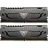 Patriot Viper Steel PVS416G360C8K module de mémoire 16 Go 2 x 8 Go DDR4 3600 MHz, Mémoire vive Gris, 16 Go, 2 x 8 Go, DDR4, 3600 MHz, 288-pin DIMM