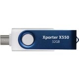 Patriot Xporter X550 32GB, Clé USB Bleu/Blanc
