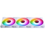 Phanteks M25G2-140 D-RGB Reverse Triple Pack ventilateurs de boîtier Blanc, 3 pièces, 140 x 140 x 25 mm, PWM