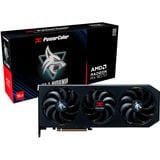 PowerColor Radeon RX 9070 Hellhound 16GB OC, Carte graphique Noir