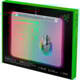 Razer Firefly V2 Pro - Phantom White Edition, Tapis de souris gaming Blanc/transparent