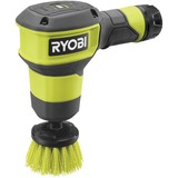 Ryobi Mini brosse de nettoyage rechargeable RSCR4-0, 4 Volt Vert/gris