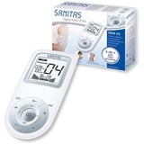 Sanitas SEM 43 stimulateur musculaire électronique ceinture 2 canaux Argent, Blanc, Appareil de massage Blanc