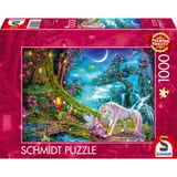 Schmidt Spiele Là où la licorne et la fée se disent bonne nuit, Puzzle 