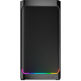 Sharkoon MK4W RGB Strip Reconditionné boîtier mini tower Noir | 2x USB-A | 1x USB-C | RGB | Verre Trempé