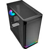 Sharkoon MK4W RGB Strip Reconditionné boîtier mini tower Noir | 2x USB-A | 1x USB-C | RGB | Verre Trempé