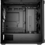 Sharkoon MK4W RGB Strip Reconditionné boîtier mini tower Noir | 2x USB-A | 1x USB-C | RGB | Verre Trempé