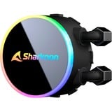 Sharkoon S70 RGB, Watercooling Noir, Connecteur de ventilateur PWM à 4 broches