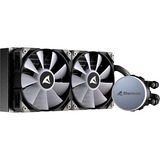 Sharkoon S70 RGB, Watercooling Noir, Connecteur de ventilateur PWM à 4 broches