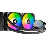 Sharkoon S70 RGB, Watercooling Noir, Connecteur de ventilateur PWM à 4 broches