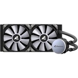 Sharkoon S70 RGB, Watercooling Noir, Connecteur de ventilateur PWM à 4 broches