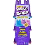 Spin Master Multipack Sable Paillete 340 G Kinetic Sand, Jeu de sable Kinetic Sand Multipack Sable Paillete 340 G, Sable cinétique pour enfants, 4 an(s), Non toxique, Plastique, Bleu, Rose, Violet