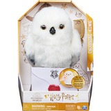 Spin Master Wizarding World: Harry Potter - Enchanting Hedwig, Peluche Blanc/gris