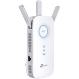 TP-Link RE550 prolongateur réseau Émetteur réseau Blanc 10, 100, 1000 Mbit/s, Répéteur Émetteur réseau, 1900 Mbit/s, 10,100,1000 Mbit/s, Externe, 23 DBm, 10/100/1000Base-T(X)