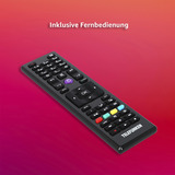 Telefunken  24" TV LED Blanc