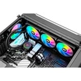 Thermaltake TH420 ARGB Sync All-In-One Liquid Cooler, Watercooling Noir, Connecteur de ventilateur PWM à 4 broches