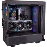 Thermaltake TH420 ARGB Sync All-In-One Liquid Cooler, Watercooling Noir, Connecteur de ventilateur PWM à 4 broches