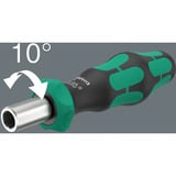 Wera 838 RA S/4 Christmas 2025, 05135823001, Set d'embouts de vissage Noir/Vert